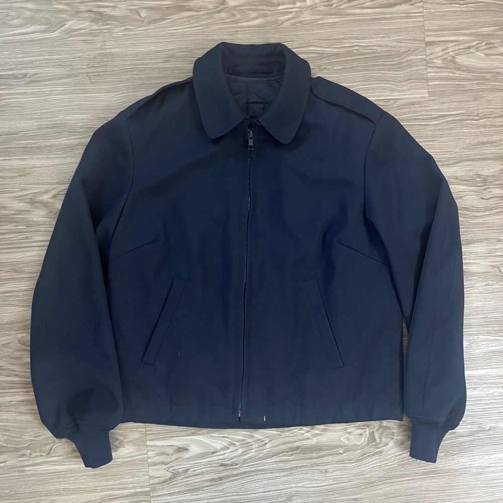 Target Sportswear US Military Service Jacket Navy Blue with Removable Liner 10R